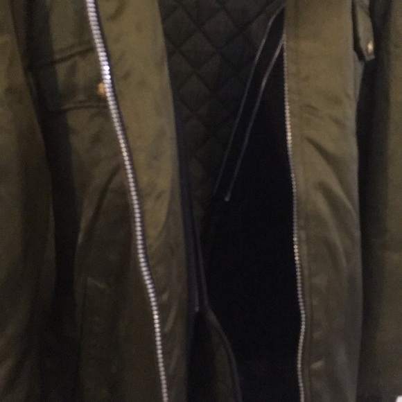 Eureka Fireproof Mens Green Coat size 52 Zip Front Zipout lining Warm industrial - Picture 4 of 7